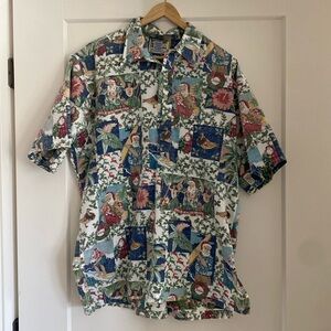 Vintage Reyn Spooner Mele Kalikimaka Hawaiian shirt 2004